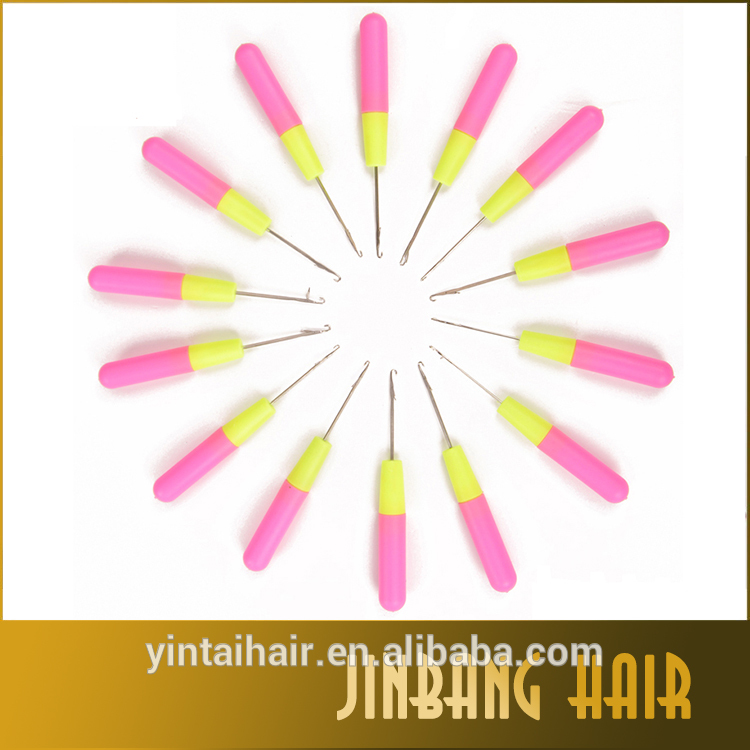 優れた品質50ピース/ロット15センチプラスチックハンドルかぎ針編みフックドレッド連動ロックヘアマイクロ組紐針問屋・仕入れ・卸・卸売り