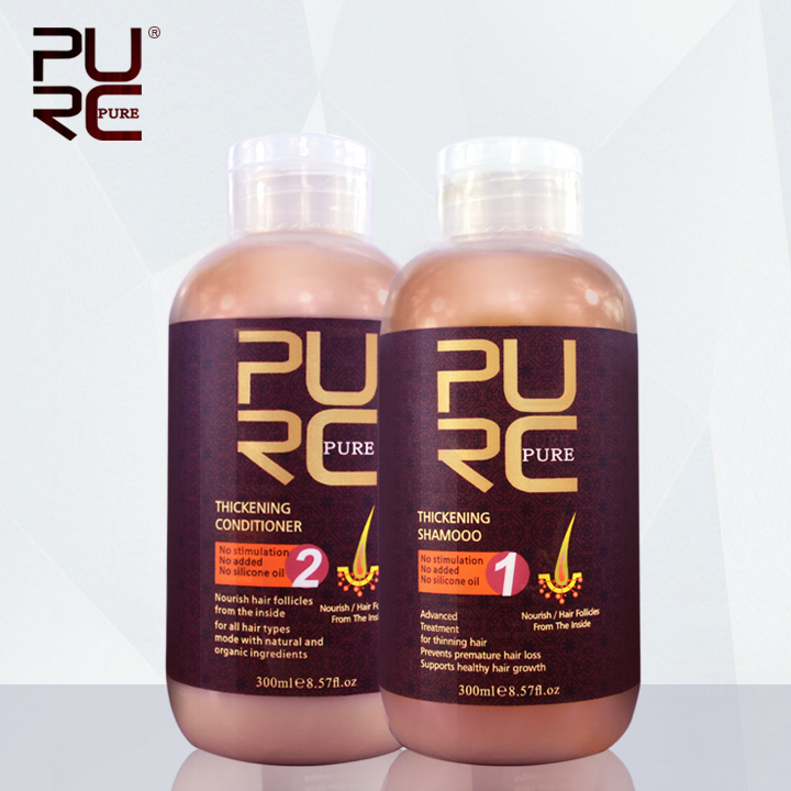 熱い販売2016ナチュラルヘアシャンプーとヘアコンディショナー治療用薄い髪問屋・仕入れ・卸・卸売り