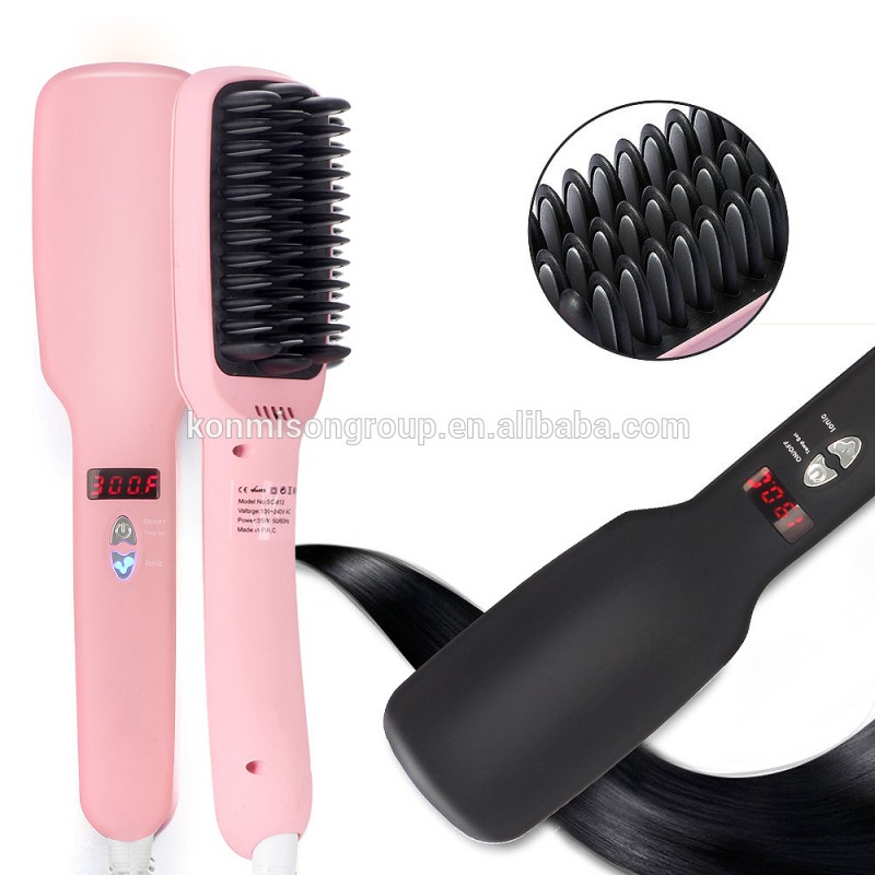 電気毛矯正毛ブラシでセラミックストレートヘアアイロン問屋・仕入れ・卸・卸売り