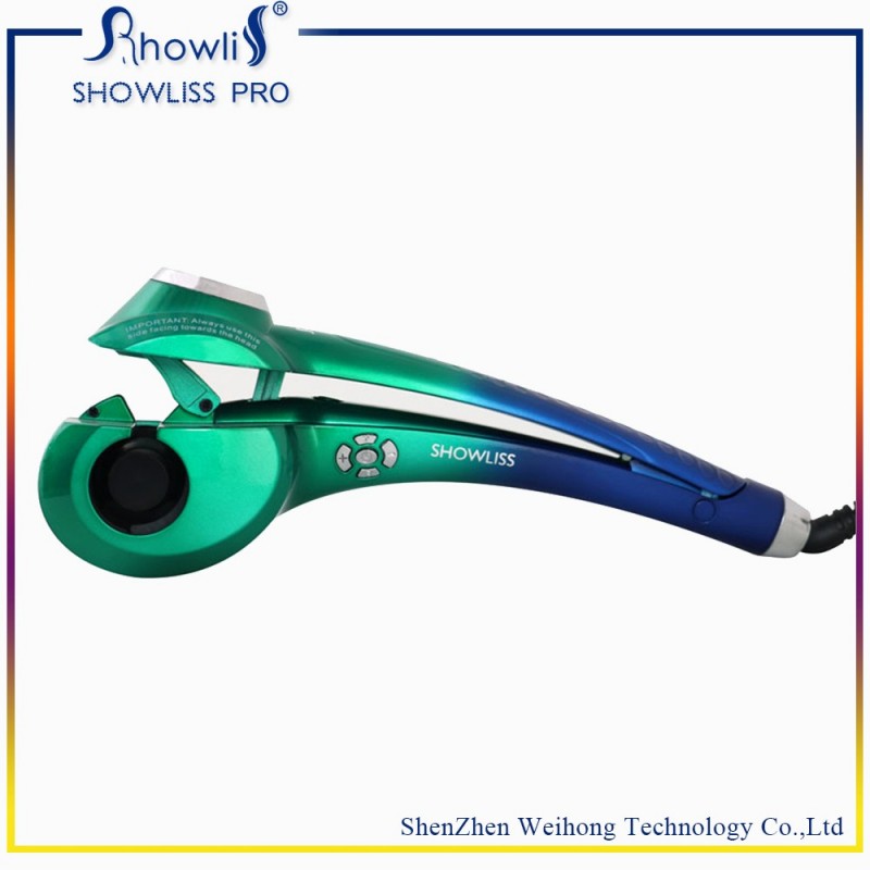 Showliss 2016最高の価格ヘア カー ラー セラミック ptc ヒーター マジックヘアカーラー で液晶温度制御電気ヘアカーラー問屋・仕入れ・卸・卸売り