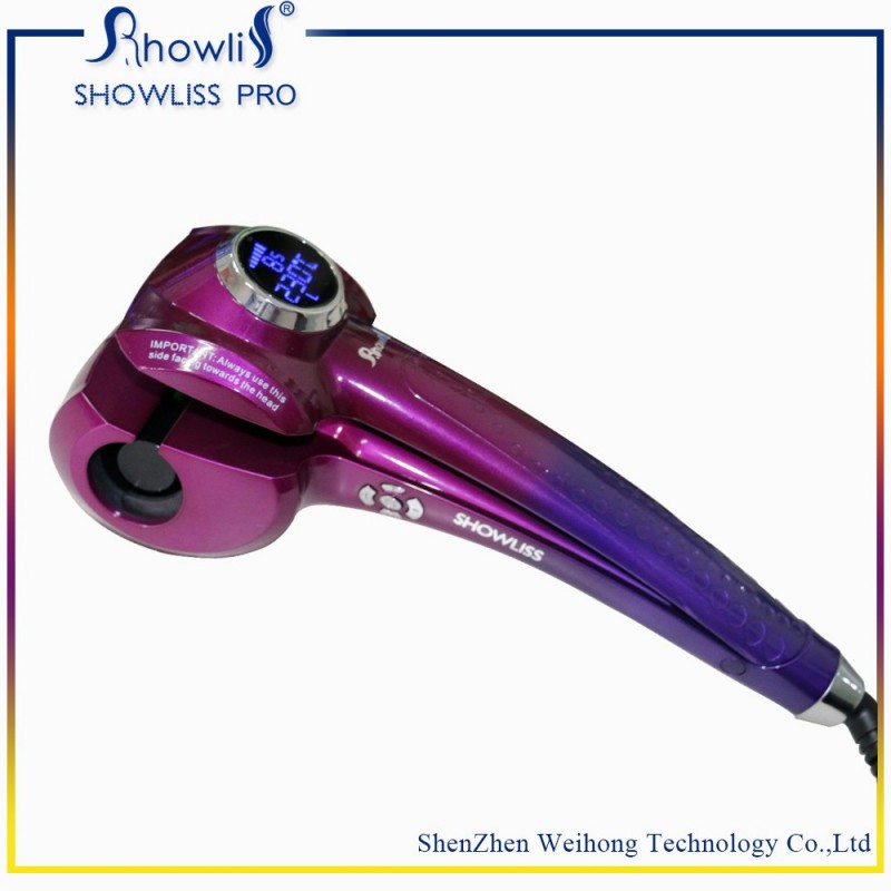安い価格2015プライベートラベルのヘアカーラーマシンoemlcd付き電動ヘアカーラーptcヒータープロフェッショナルセラミックヘアカーラー問屋・仕入れ・卸・卸売り
