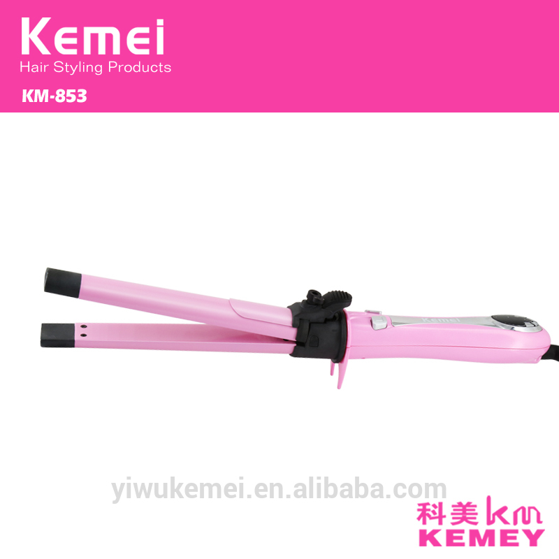 Kemeikm-853電動ナノセラミックヘアカーラーとで毛矯正システム自動電源オフ問屋・仕入れ・卸・卸売り