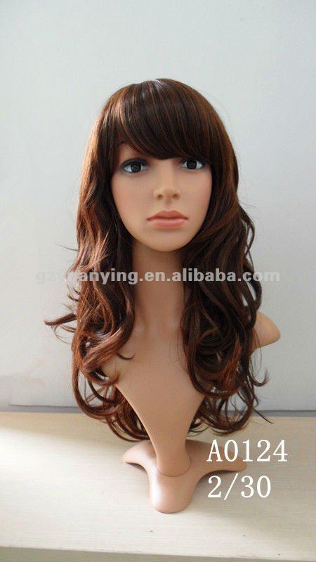 モデルモデルウィッグ合成natrualperucasヨーロッパ||ガールのかつら問屋・仕入れ・卸・卸売り