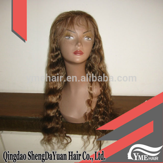 美しさ質感ブラジルの実体波のレースの前部かつらヘアフォー女性問屋・仕入れ・卸・卸売り