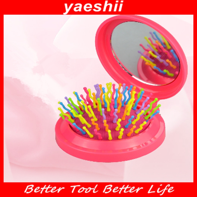 Yaeshii美容ヘアセットプロモーションブラシでミラーで2016問屋・仕入れ・卸・卸売り