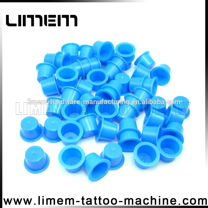新しいスタイルの最高の品質青いプラスチック製の刺青インクカップカップまたは顔料問屋・仕入れ・卸・卸売り