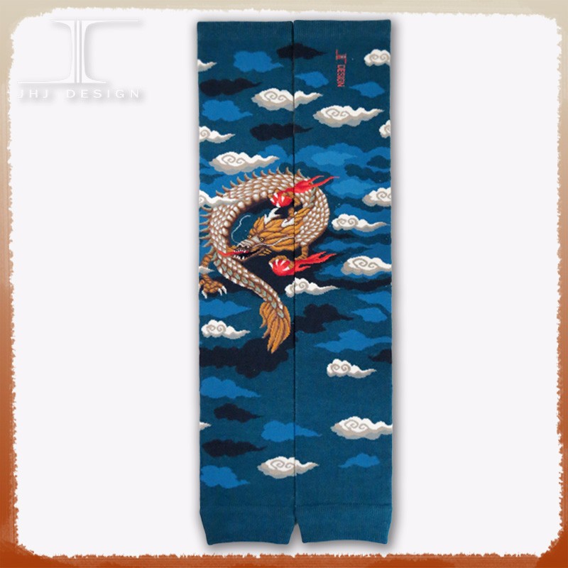 ファッションノベルティ中国スタイルゴールドドラゴンタトゥースリーブ問屋・仕入れ・卸・卸売り