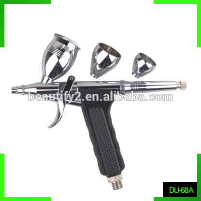 エアブラシ銃ピストルhotsale専門家と2cc+7cc+12cc3杯と良いスプレー効果問屋・仕入れ・卸・卸売り