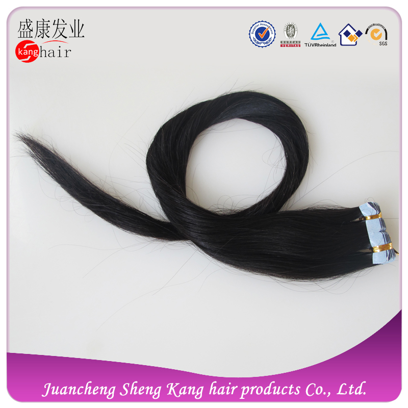最高の販売2014年8a7a6a品質100％人毛中国製安いテープの毛延長問屋・仕入れ・卸・卸売り