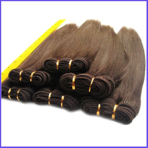 トゥーパ5a品質グレードの22インチブラジルストレート織りバージンブラジルのremy毛横糸問屋・仕入れ・卸・卸売り