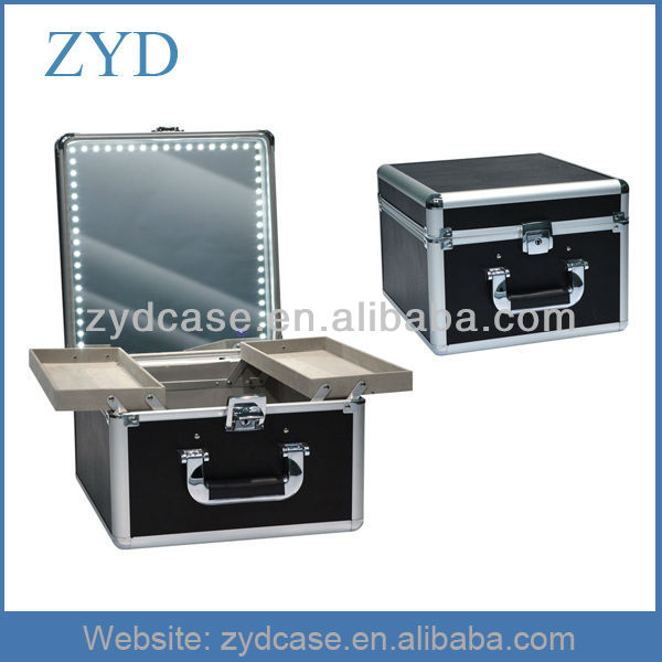 アルミ化粧箱でライトled照明付き化粧箱ZYD-HZ301問屋・仕入れ・卸・卸売り