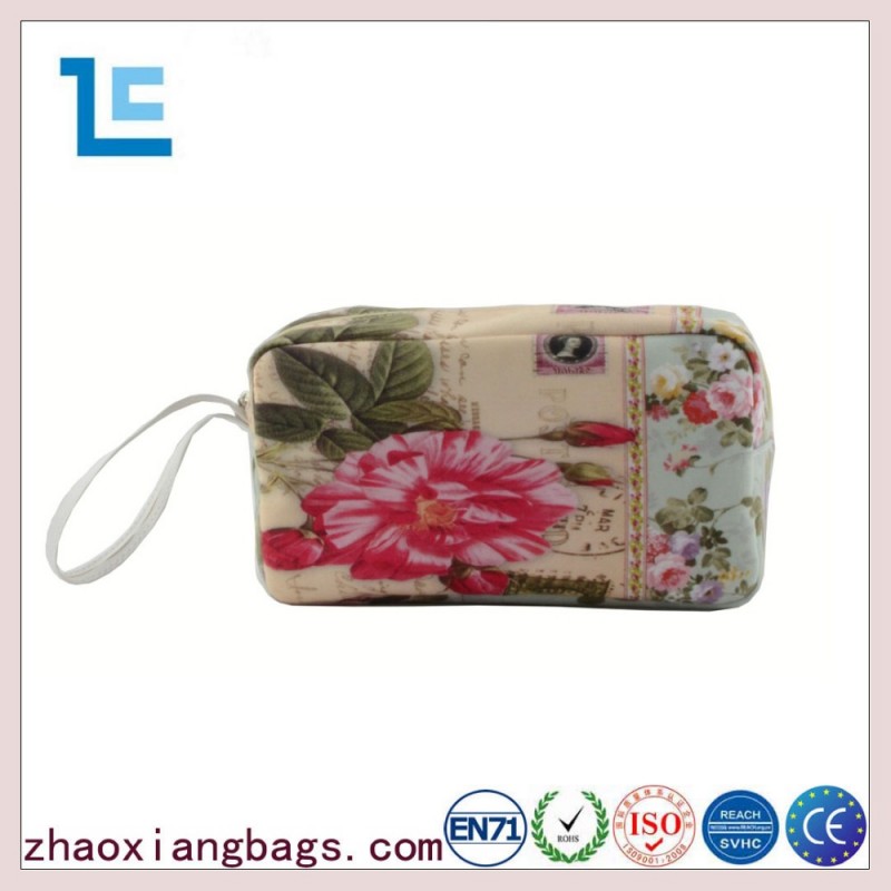 Zhaoxiangカスタムオーガニックコットン空白のキャンバス化粧化粧品袋問屋・仕入れ・卸・卸売り
