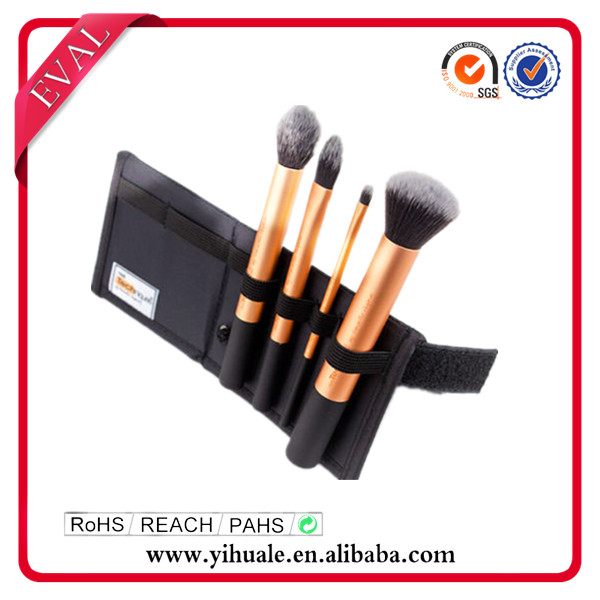 EVAL 4pcs golden handle Foundation Eyeshadow brush Tools makeup brush set問屋・仕入れ・卸・卸売り