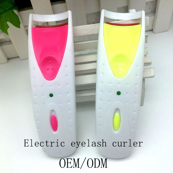 電気まつげカーラー/バッテリ駆動加熱されたまつげカーラー用化粧品oem & odm問屋・仕入れ・卸・卸売り