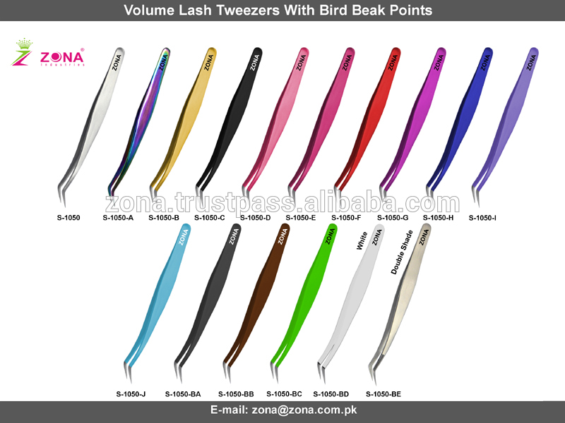 鳥くちばし ポイント ボリューム ラッシュ ピンセット/ロング &強力な ポイント ボリューム ラッシュ ピンセット から帯パキスタン問屋・仕入れ・卸・卸売り