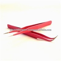 まつげエクステンションピンセット/redまつげエクステンションピンセット問屋・仕入れ・卸・卸売り