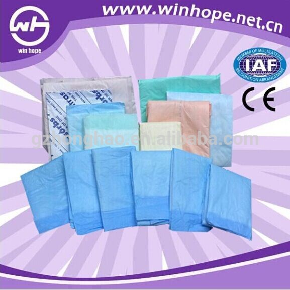 高品質の非- 不織布表面の病院の使用での販売のための中国60x90underpad問屋・仕入れ・卸・卸売り