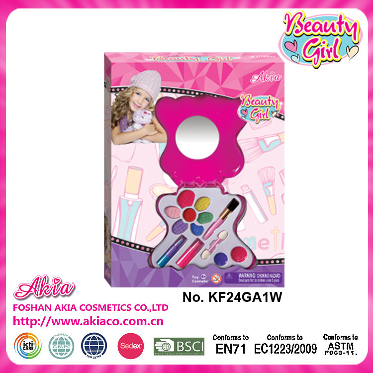 美しさの女の子の安全なミラーヤシ- トップ知的ゲーム子供のための化粧品セット問屋・仕入れ・卸・卸売り