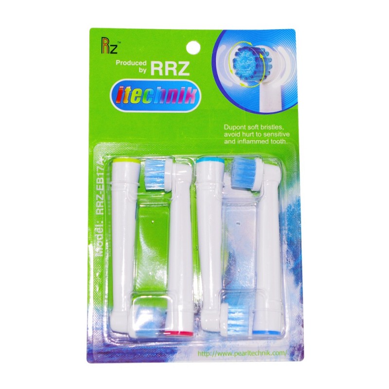 Rrzジェネリック交換歯ブラシはオーラルb、センシティブクリーン互換EB17S (4ピース/パック)問屋・仕入れ・卸・卸売り