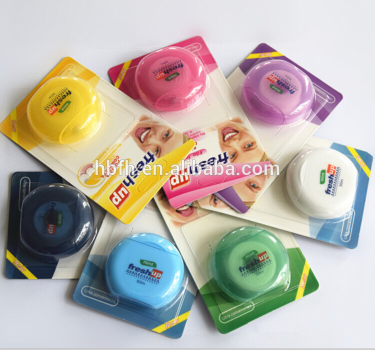 スーパーptfe/テフロン/ナイロンデンタルフロスunwaxまたはワックスでfda/ce証明書問屋・仕入れ・卸・卸売り
