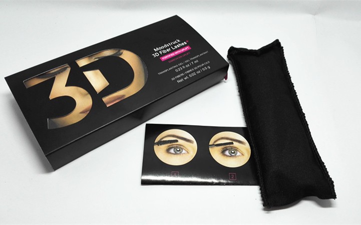 2016新しい到着1030 moodstruck 3d mascare繊維まつげ黒色高品質1セット= 2ピース問屋・仕入れ・卸・卸売り