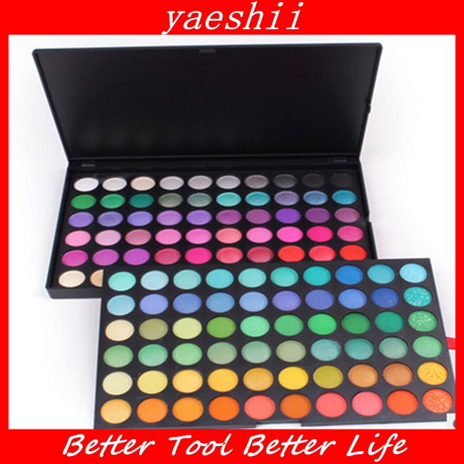 Yaeshiiプロフェッショナル化粧品ボックス120色アイシャドーパレット問屋・仕入れ・卸・卸売り