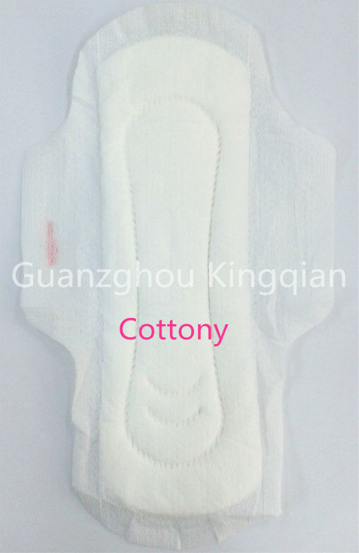 品質の使い捨て柔らかい綿の快適で通気性の女性生理用ナプキン超薄型/サニタリーパッド問屋・仕入れ・卸・卸売り