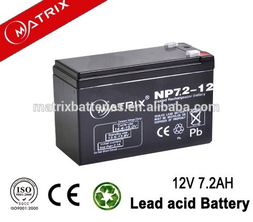 エレベーターのバックアップ熱い販売イラン12v7.2ahdcバッテリー問屋・仕入れ・卸・卸売り