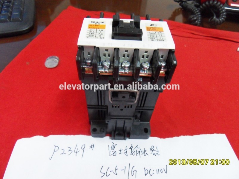 低価格エレベーターコンタクタためフジテックSC-5-1 ac100または220ボルト問屋・仕入れ・卸・卸売り