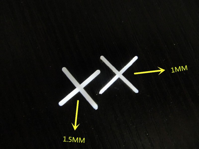 スペーサープラスチックタイルセラミック1mm1.5mm2mm2.5mm3mm問屋・仕入れ・卸・卸売り