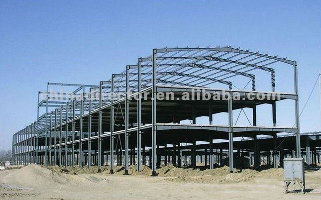 自由設計2014年大スパン7-36メートルプレハブライト鉄骨構造の建物問屋・仕入れ・卸・卸売り
