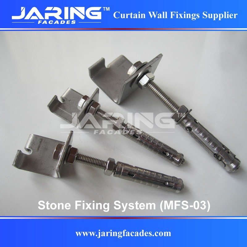 石の固定ss201202304サウジアラビア市場のためのシステム、 角度ダウンアップ固定具( mfs- 03)問屋・仕入れ・卸・卸売り