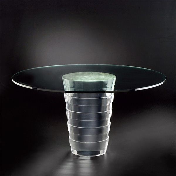 円形のプレキシガラスのテーブルトップ、 大の透明なルーサイトテーブルトップ問屋・仕入れ・卸・卸売り