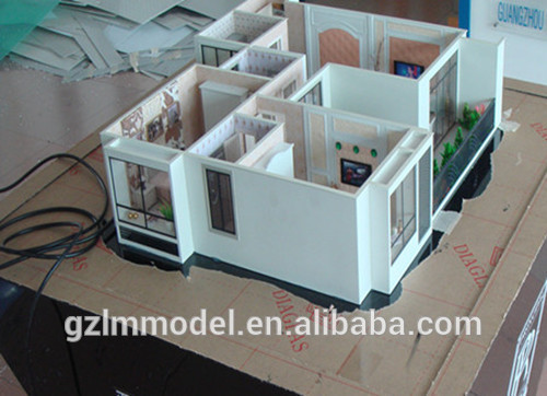 繊細な建築模型ミニチュアハウスのお部屋のためのレイアウト問屋・仕入れ・卸・卸売り