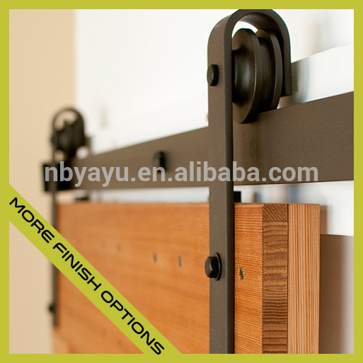 高品質な鋼材スライディング納屋のドアのハードウェアは、 木製のドア問屋・仕入れ・卸・卸売り