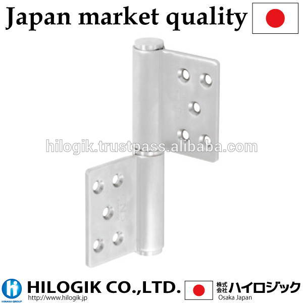 革新的な旗ヒンジオープンスタイル左127 × 50ミリメートルステンレス鋼5KJ-41L日本市場製品問屋・仕入れ・卸・卸売り