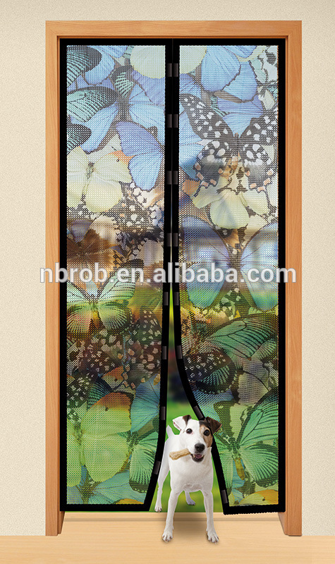 2016ハンズフリーマジック磁気防蚊バグドア画面問屋・仕入れ・卸・卸売り