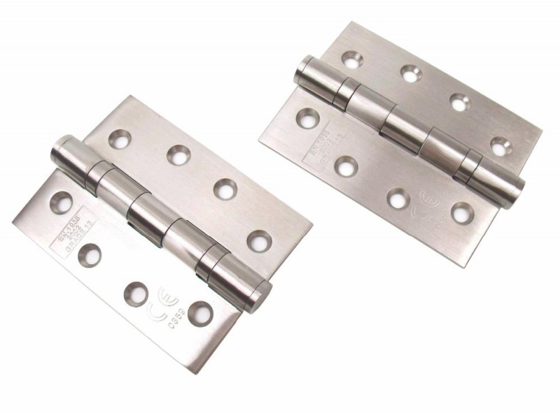 熱い販売の日食4''x3''x3mmグレード13防火扉のヒンジステンレス鋼304エレクトロブラス問屋・仕入れ・卸・卸売り