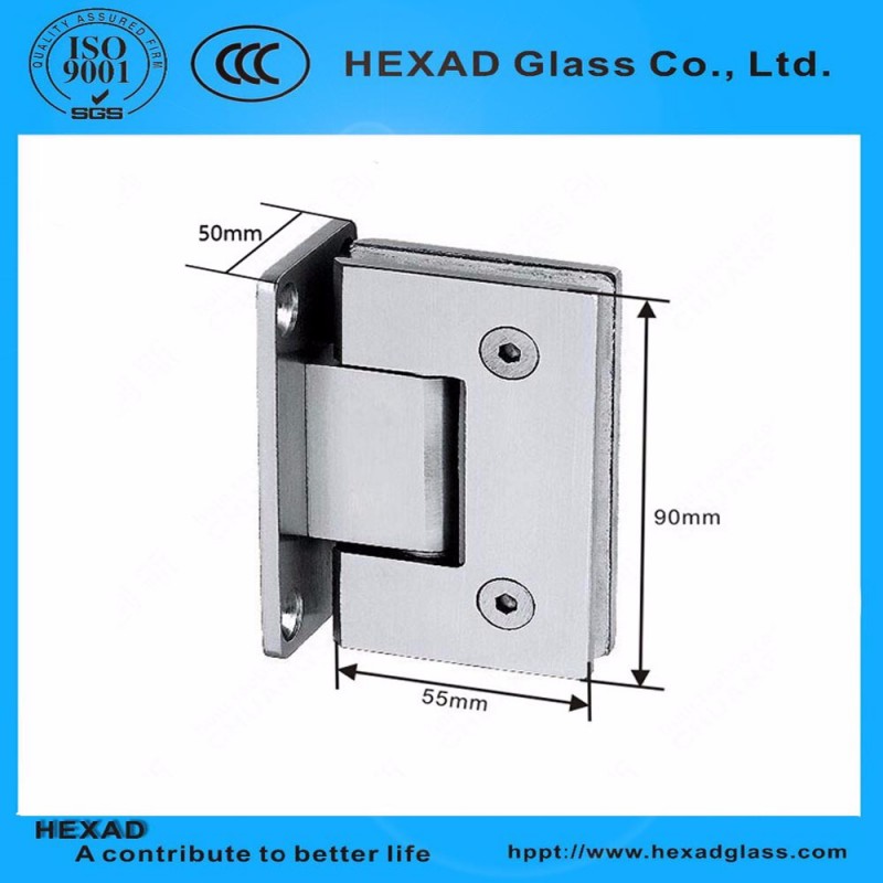 Hexad高品質ss304強化ガラスドアのヒンジ問屋・仕入れ・卸・卸売り