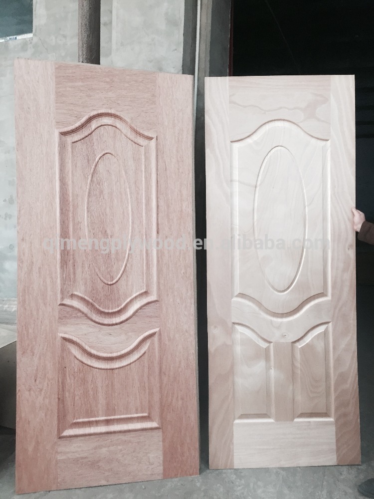 3'x6' 、 3'x7' 、 3 'x8' サイズ成形ドア スキン/hdf ドア スキン/mdf ドア スキン で種類天然 ベニヤ顔問屋・仕入れ・卸・卸売り