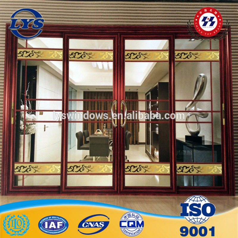 Liyashengアルミニウムスライディングドア/アルミ窓やドアに準拠してオーストラリア規格問屋・仕入れ・卸・卸売り