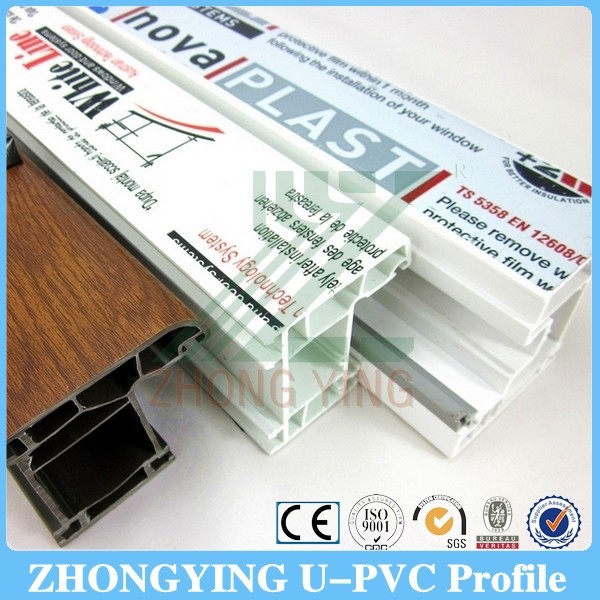 スポット供給zhongying8種類pvcプロファイル窓やドア問屋・仕入れ・卸・卸売り