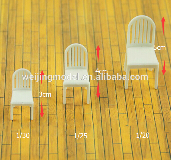 プラスチック模型建築椅子用リビングルームモデル問屋・仕入れ・卸・卸売り
