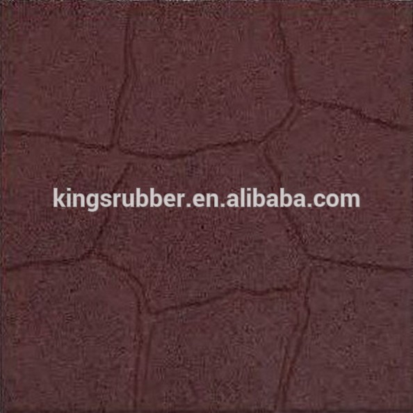 赤いゴムrubberific平方ペーバー( 共通: 16-in16-inx; 実際: 16-inahx16-inl)問屋・仕入れ・卸・卸売り