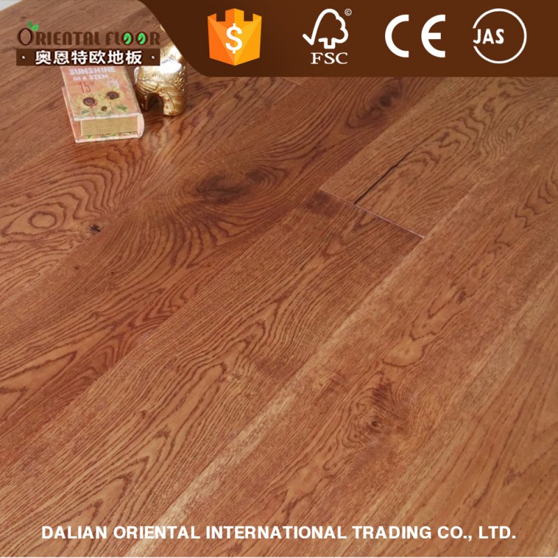 最高のメーカーで中国アンティークオークエンジニアードウッドフローリングとライトオークラミネートフローリング問屋・仕入れ・卸・卸売り