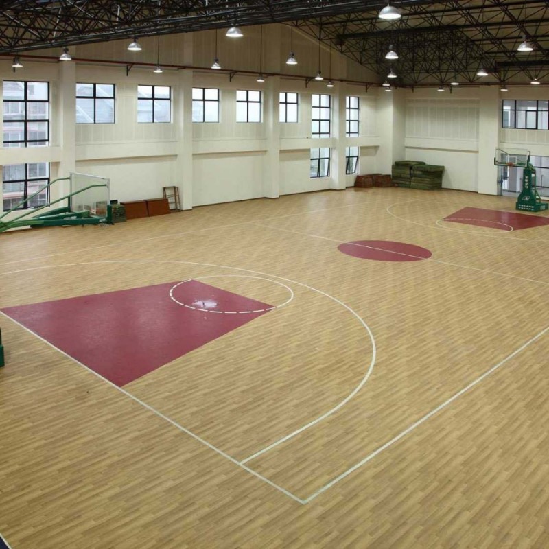バスケットボールスポーツ新設計された木製pvc床用マルチスポーツ問屋・仕入れ・卸・卸売り
