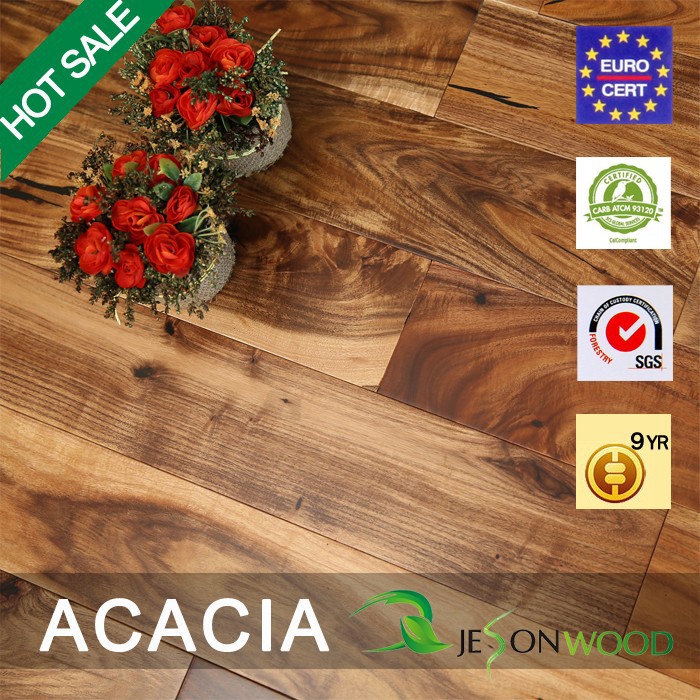 アジアクルミ/アカシア熱い販売の固体堅木の床問屋・仕入れ・卸・卸売り
