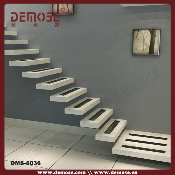 のガラスの大理石の階段を構築フローティングstaircase|贈り物のような問屋・仕入れ・卸・卸売り