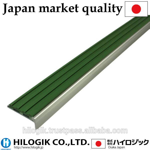 ホット販売アンチスリップアルミニウム鋼階段非スリップwithperforated D115-1mモスグリーンゴムタイヤ日本製問屋・仕入れ・卸・卸売り