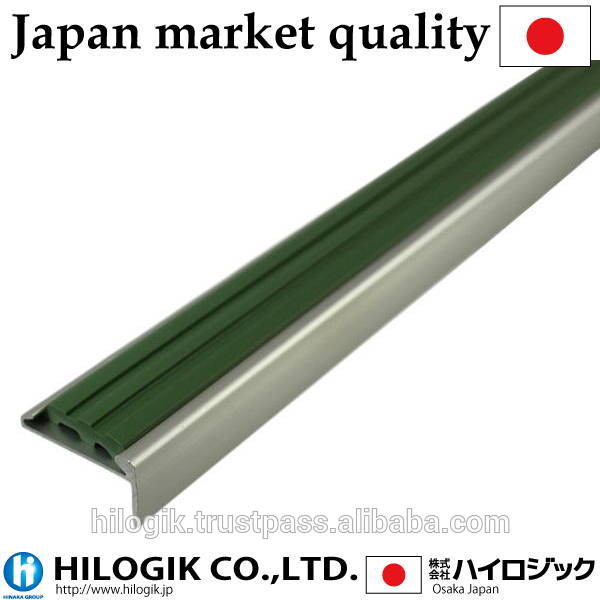 アンチスリップアルミニウム鋼階段非スリップwithperforated D110-1mモスグリーンゴムタイヤで複数の機能日本製問屋・仕入れ・卸・卸売り